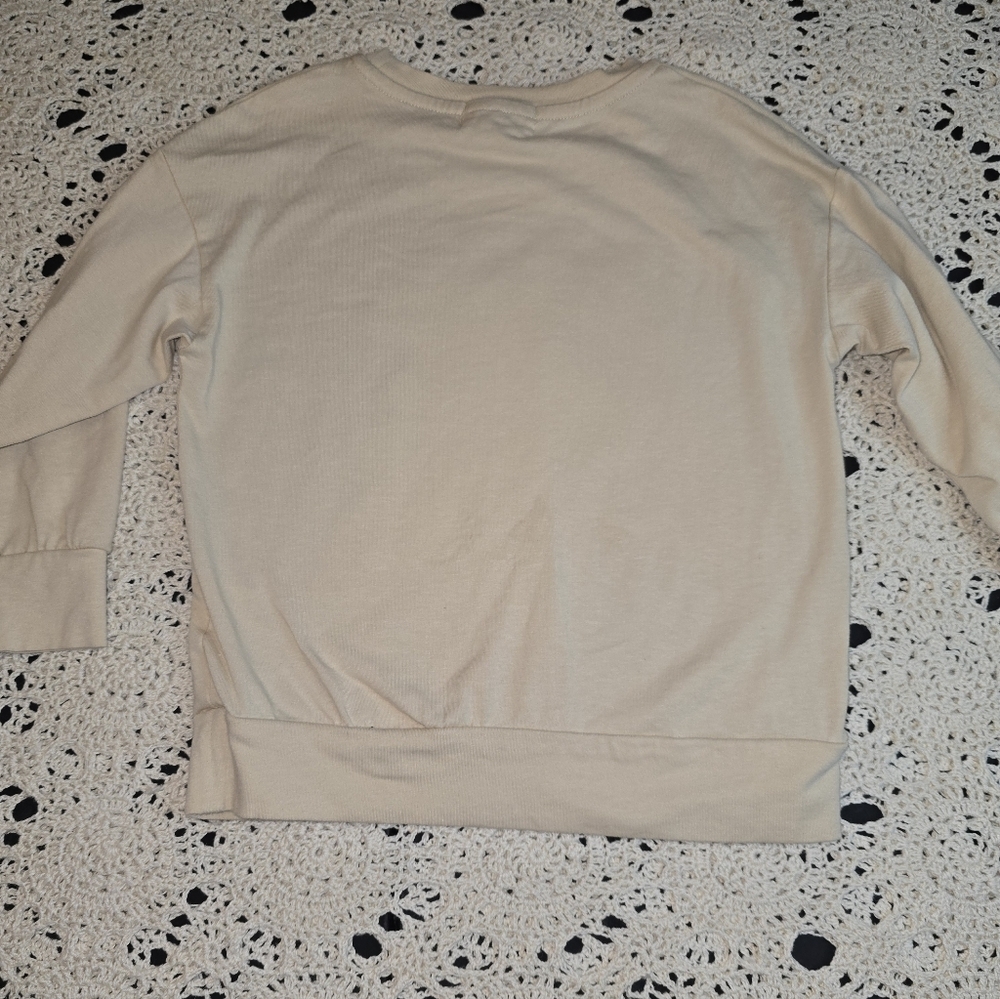 Marie Nicole Girls Long Sleeve Sweatshirt, Howdy Graphic, Girls Med - Picture 4 of 4
